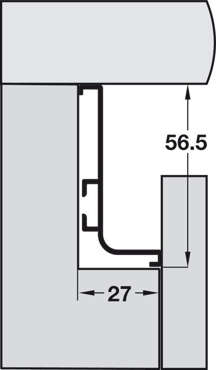 Furniture Details Drawing, Profile Handle, Wardrobe Hinges, Furniture Fittings, Handleless Kitchen, Kitchen Layout Plans, Cabinet Detailing, Kitchen Cupboard Designs, Console Furniture