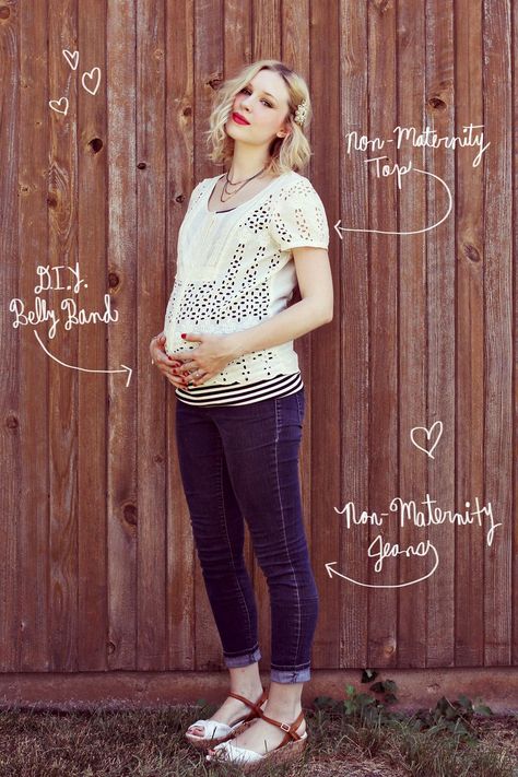 belly band Maternity Belly Band, Diy Maternity Clothes, Maternity Sewing, Pregnancy Belly Band, Beautiful Pregnancy, Maternity Chic, Diy Bebe, A Beautiful Mess, Baby Belly