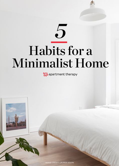 Mindful Habits, Minimalism Living, Minimalist Living Tips, Minimalist Dekor, Interior Design Minimalist, Minimal Living, Cute Dorm Rooms, Interior Minimalista, Natural Home Decor