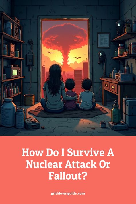 Welcome to the uncertain world we live in, where the threat of a nuclear attack or fallout is always looming. In this article, you will learn valuable tips on how you can prepare yourself in case of s... Nuclear Fallout Prep, Nuclear Survival, Nuclear Fallout Shelter, Nuclear Fallout, Survival Tent, Nuclear Radiation, Solar Fan, Radiation Exposure, Fallout Shelter