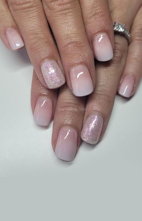 wedding nail art designs, wedding nails 2022, wedding nails for bride 2022, wedding nails bride, wedding nails 2022 for bride, best wedding nails 2022. wedding nails bridesmaids, wedding nails ombre, wedding nails inspo Pink Shimmery Nails, Prom Acrylic Nails, Wedding Gel Nails, Neutral Wedding Nails, Bridal Shower Nails, Best Wedding Nails, Shimmery Nails, Nail Art Mariage, Pink Wedding Nails