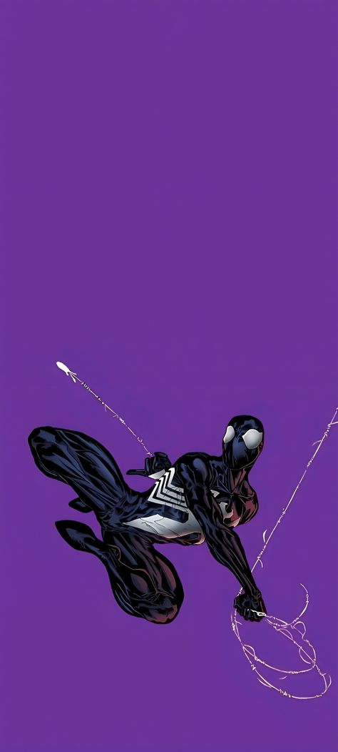 Symbiote Spider Man Wallpaper, Symbiote Wallpaper, Wallpapers Library, Symbiote Spider Man, Venom Wallpaper, Spider Man Wallpaper, Marvel Phone Wallpaper, Spiderman Comic Art, Symbiote Spiderman