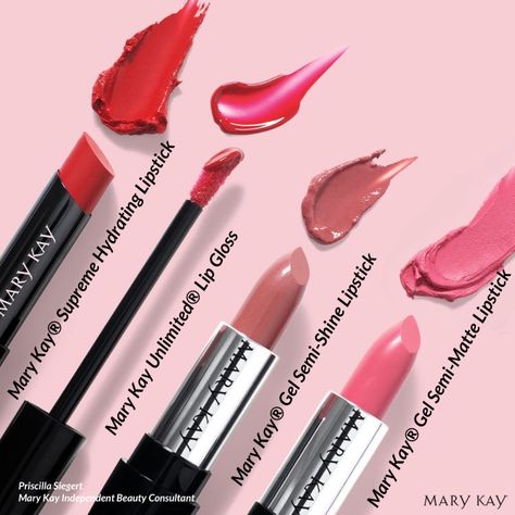 Mary Kay Flyers, Lipstick And Lipgloss, Mary Kay Lipstick, Mary Kay Marketing, Imagenes Mary Kay, Mary K, Mary Kay Business, Makeup Guide, Beauty Consultant