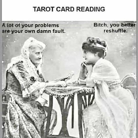 Witch Jokes, Funny Spiritual Memes, Tarot Card Reading, Tarot Card Readers, Reading Tarot Cards, Tarot Readers, Card Reading, Tarot Card, Tarot Reading