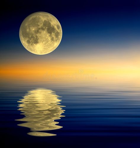 Full moon reflection. Full moon on reflectied water surface #Sponsored , #Paid, #Sponsored, #moon, #surface, #water, #Full Beautiful Moon Art, Moon On Water, Reflection Illustration, Surface Illustration, Rock Island Illinois, Moon Reflection, Moon Full, Water Tattoo, Reflection Painting