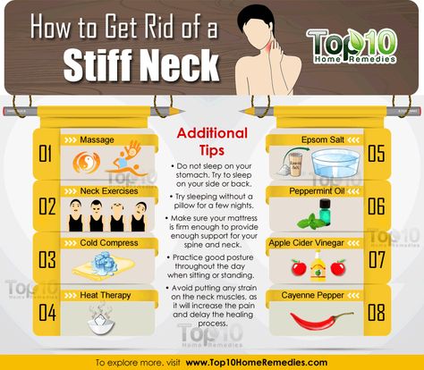 stiff neck remedies Neck Pain Remedies, Stiff Neck Relief, Stiff Neck Remedies, Forward Head Posture Exercises, Posture Fix, Natural Headache, Too Much Pressure, Top 10 Home Remedies, Sore Neck