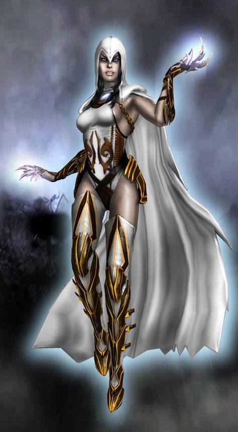 White Raven Render by SrATiToO on DeviantArt Captain America Comic Art, Female Comic Characters, Titans Tv Series, White Raven, Dc Comics Girls, Comic Book Girl, Dc Cosplay, Comic Villains, Raven Teen Titans