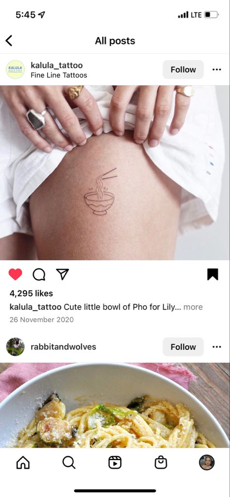 Pho Tattoo, Pho Bowl, 26 November, Fine Line Tattoos, Line Tattoos, Small Tattoos, Lily, Tattoos