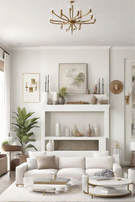 Explore the effortless elegance of a "Simply White (OC-117)" living room with the top paint trend of 2024. Uncover the beauty of minimalist simplicity in interior design. #Ad #homedecor #homedesign #wallpaints2024 #Painthome #interiorarchitecture Wall Colors Green Living Room Colors
Bright Living Room Colors
Apartment Renovation
Living room Remodeling
Modern Paint Colors
2024 All White Living Room, Colorful Living Room Bright, Renovation Living Room, Paint Colors 2024, Therapy Space, Modern Paint Colors, Paint Trends, White Interior Design, Bright Living Room