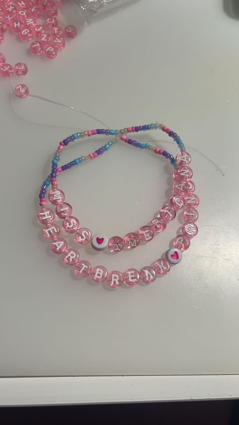 Miss Americana Bracelet, Miss Americana And The Heartbreak Prince Bracelet, Miss Americana And The Heartbreak, Eras Tour Bracelets, Taylor Bracelets, Swift Bracelets, Miss Americana, Phone Decor, Swift Tour