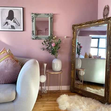 Farrow And Ball Cinder Rose, Pink Farrow And Ball, Cinder Rose Farrow And Ball, Rose Paint Color, Boot Room Storage, Farrow And Ball Bedroom, Cinder Rose, Farrow And Ball Living Room, Rose Interior