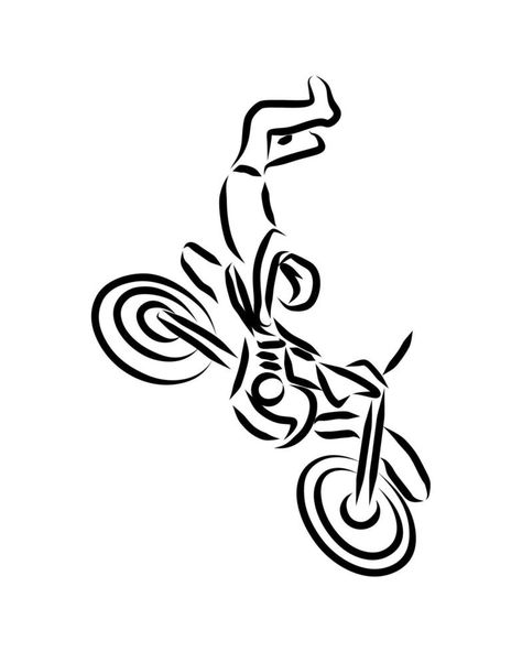 line drawing of dirt bike Dirt Drawing, Bike Advertisement, Bike Drawing, Bike Bike, Dirt Bike, Line Drawing, Easy Drawings, Pencil Drawings, Vector Free