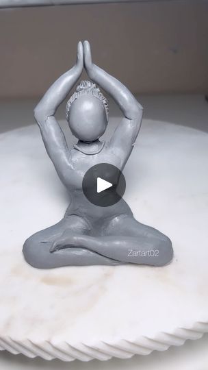 150K views · 15K reactions | Clay Sculpture Yoga Pose ! #sculpeyclay #clayart #clayartist#clays | @zart_02 | 1beyzakaram · Hotline bling (billie version) Yoga Clay Sculpture, Hotline Bling, Sculpey Clay, Yoga Pose, Clay Sculpture, Dry Clay, Air Dry Clay, Clay Art, Air Dry