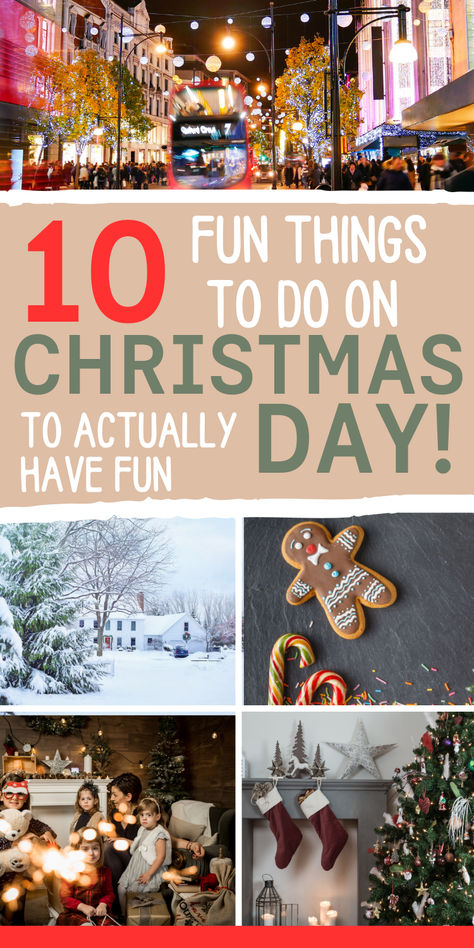 Things to Do On Christmas Day Christmas Day Schedule Ideas, Christmas Ideas For Family Things To Do, Christmas Day Ideas Families, Fun Things To Do At Christmas, What To Do On Christmas Day, Things To Do At Christmas Time, Things To Do On Christmas Day, Christmas Day Ideas, What To Do For Christmas