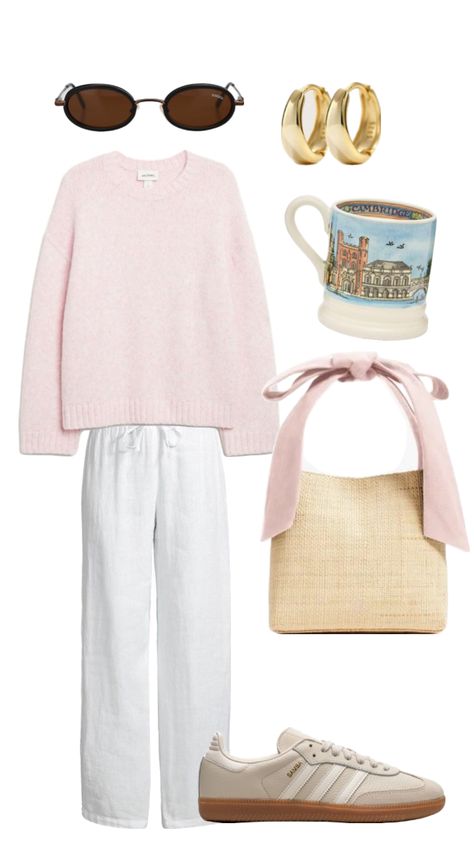 pink coastal grandma Soft Feminine Outfits, Feminine Outfits, Soft Feminine, Feminine Outfit, 가을 패션, Outfit Inspo Fall, Grace Kelly, Lookbook Outfits, Spring Summer Outfits