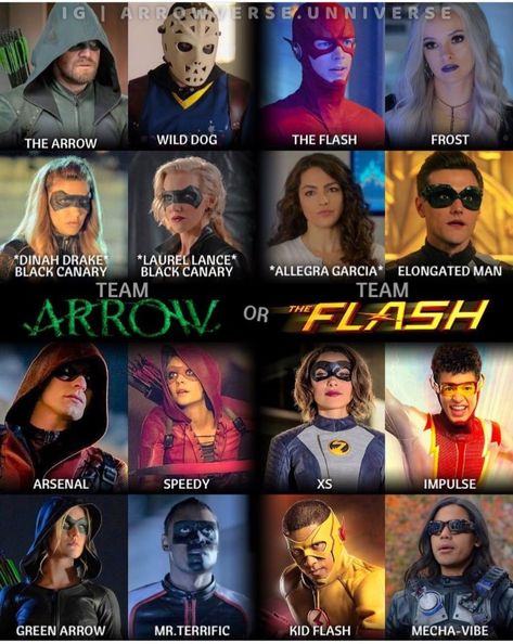 Arrow Movie, Flash And Arrow, Dinah Drake, Dynamic Trio, Dc Comics Logo, Flash Characters, Flash Funny, Arrow Verse, Dc Comics Series