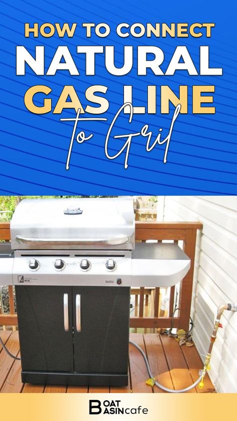 Trying to connect your grill to the natural gas line? Looking for a way to convert to natural gas from propane? We have a simple and quick guide for you! Gas Grill Recipes, Best Gas Grills, Bbq Equipment, Natural Gas Grill, Propane Gas Grill, Propane Grill, House Property, Gas Bbq, Outdoor Tv