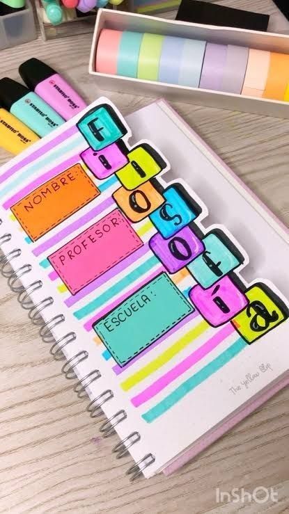 Subject Front Page Ideas, Notebook Divider Ideas, Notebook Cover Ideas School Subjects, Notebook Dividers, Think Sheet, Creative Book Cover Designs, Creative Book Covers, School Book Covers, Front Page Design