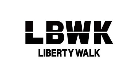 Liberty Walk LBWK LIBERTYWALK Logo Sticker Liberty Walk Logo, Liberty Walk Supra Mk5, Supra Liberty Walk, Walk Logo, Jdm Logo Stickers, Liberty Logo, Walker Logo, Liberty Walk Cars, Car Sticker Design