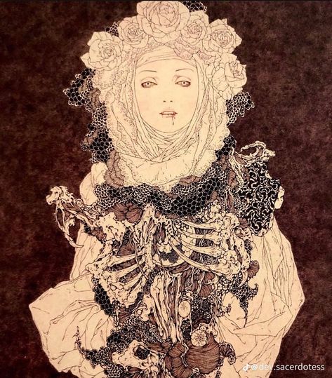 Takato Yamamoto, Manga Watercolor, Art Painting Gallery, Wow Art, Creepy Art, Acrylic On Paper, Ethereal Art, Weird Art, Art Inspiration Drawing