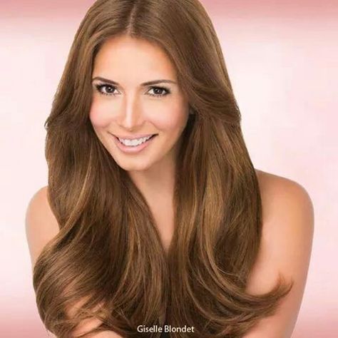 Caramel Brown.Giselle Blondet puertorican host. Giselle Blondet, Caramel Brown, Famous Celebrities, Entertainment Industry, Caramel, Long Hair Styles, Celebrities, Hair Styles, Hair