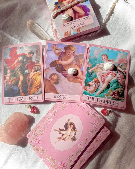 Amors Major Arcana, a 22 Major Arcana Tarot set #Tarot #tarotcards #amorsmajorarcana #amor #eros #aphrodite Aphrodite Tarot, Aesthetic Aphrodite, Deity Altar, Aphrodite Altar, Tarot Aesthetic, Major Arcana Tarot, Aphrodite Aesthetic, Arcana Tarot, Witch Aesthetic