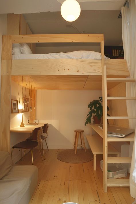 50  Clever Student Dorm Designs: Japandi-Inspired Spaces - TastyInteriors