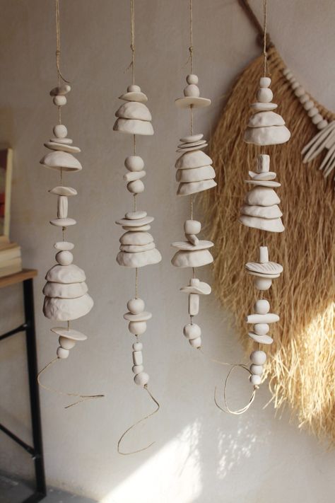 Ceramic Wind Chimes Diy, Ceramic Suncatcher, Ceramic Curtain, Clay Bells, Ceramic Wind Chimes, Ceramic Bells, Clay Wall Hanging, Ceramic Wall Hanging, Ceramic Bell