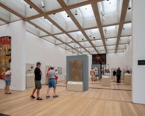 East Building, Saint Louis Art Museum Thesis Inspiration, St Louis Art Museum, David Chipperfield Architects, Museum Interior, Museum Lighting, David Chipperfield, St Louis Art, Art Galleries Design, Art Gallery Interior