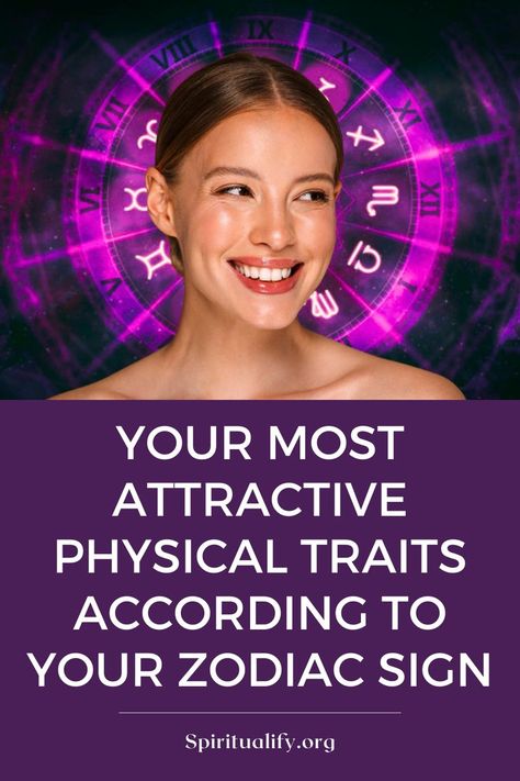 Your Most Attractive Physical Traits According To Your Zodiac Sign Zodiac Signs Physical Features, Physical Traits, Zodiac Personality Traits, Zodiac Sign Traits, Zodiac Traits, Physical Features, Life Choices, Personality Types, Astrology Signs