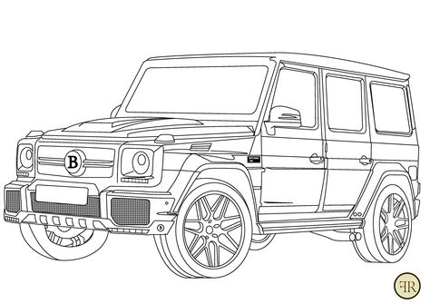 Mercedez G700 Brabus - Dessin en 2024 | Coloriage voiture de sport, Dessin voiture, Croquis voiture . #Sports_Car_Drawing #Simple_Car_Drawing #Leaf_Template_Printable #Car_Drawing_Pencil Sports Car Drawing, Simple Car Drawing, Leaf Template Printable, Car Drawing Pencil, Car Drawing Easy, Mercedes Brabus, Car Coloring Pages, Harry Potter Art Drawings, Elephant Coloring Page