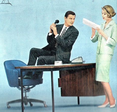 1960 Office Secretary | 17 Best images about 1960s work & office on Pinterest | Ibm, The 1960s ... Mid Century Office, Vintage Business, Vintage Office, Pin Up Art, Work Office, Vintage Pictures, Mid Century Style, Mad Men, Vintage Illustration