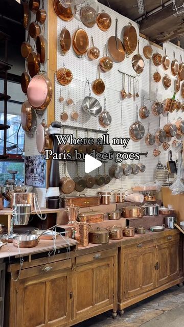 686K views · 54K likes | pastrywithjenn • jenn yee on Instagram: "Worth every euro. 😘 E. Dehillerin has approx. 300 pieces in copper. ✨ I loved reading all the comments about what you’ve bought at the shop. Some of the interesting purchases people mentioned:

copper turbotiere (for cooking fish)
paddle for stretching cheese
gaufrette knife (for waffle cut)
prosciutto tongs
tamis (flat-bottomed sieve)
copper pan for Pommes Anna 
asparagus servers
plates for mussels

They really do have everything!

📍E. Dehillerin
18-20 Rue Coquillière, 75001 Paris" Pommes Anna, Cooking Fish, Copper Pan, Copper Pans, How To Cook Fish, Paris Shopping, Flea Markets, Fall Thanksgiving, Asparagus