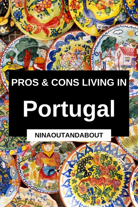 Are you considering the pros and cons of living in Portugal? We explore the safety, cost of living, and ability to find a job so you can choose to move. Living In Portugal, Where To Eat In Paris, Retire Abroad, Lisbon Travel Guide, Eat In Paris, Portugal Vacation, Portugal Travel Guide, Europe Photography, Lisbon Travel