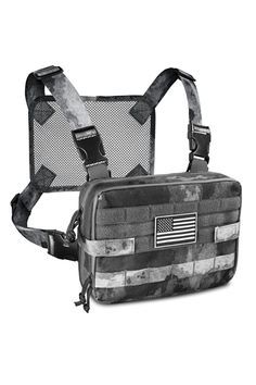 Tactical Chest Rig Bag for Men - Our Chest Pack is Great for Hiking, Hunting, and Shooting - Two Utility Pockets Holds Gear Tactical Chest Rigs, Tactical Kit, Chest Pack, State Of Arizona, Veteran Owned Business, Chest Rig, Batman Comic Art, Utility Pockets, Tactical Pants