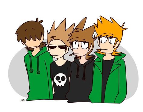 Eddsworld Zombie Apocalypse Au, Eddsworld Fanart, Tom Tord, Tom X Tord, Eddsworld Memes, Edds World, Ed Edd, Eddsworld Comics, Ship Drawing