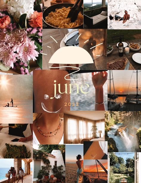 #moodboard #june #summer #manifest #manifestion #summer2022 #2022 #summermanifest #moodboards #inspirationt #Inspo Summer, Inspiration, Mood Board, Summer inspo, summer 22 inspo, summer 2022 inspiration, june mood board, june manifestion board, june, june 2022, summer goals, summer June Moodboard Aesthetic, June Mood Board, Aesthetic Collages, Summer Moodboard, Sun Roof, Summer Goals, Summer 22, Summer Inspo, June 2022