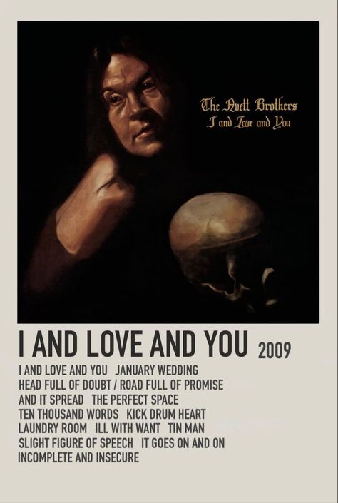 I And Love And You Avett Brothers, Avett Brothers Poster, The Avett Brothers, Album Posters, January Wedding, Avett Brothers, Tin Man, Free Print, Print Ideas