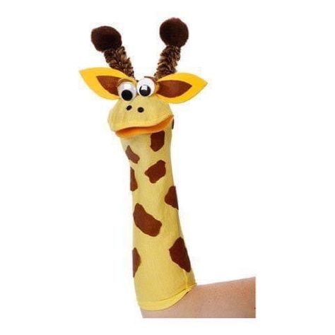 Diy Sock Puppets, Giraffe Socks, Monkey Puppet, Sock Puppet, Felt Puppets, Glove Puppets, Puppets For Kids, Puppets Diy, Sock Puppets