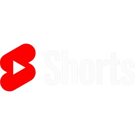 Youtube Logo White, Youtube Shorts Logo Png, Shorts Logo Png, Youtube Shorts Logo, Shorts Logo, Youtube Shorts, Logo Collection, Png Transparent Background, Png Vector