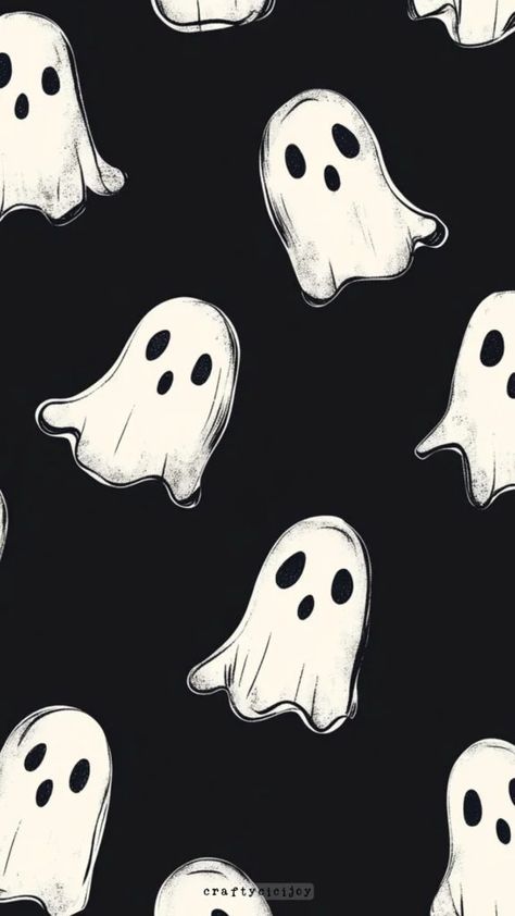 Ghost Wallpapers: 50 Halloween Spooky Phone Backgrounds 22 Halloween Ghost Wallpaper Iphone, Iphone Background Halloween, Halloween Wallpaper Iphone Ghost, Cute Ghost Background, Black And White Halloween Wallpaper, Goth Halloween Wallpaper, Halloween Patterns Wallpaper, Ghost Background Wallpapers, Aesthetic Ghost Wallpaper