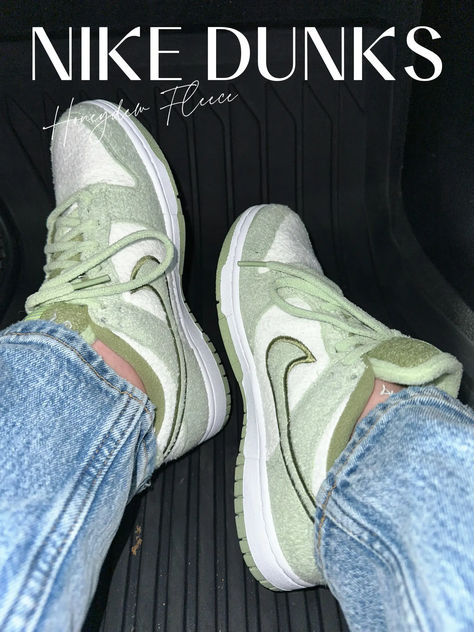 Nike Dunk 'Fleece Green' is a timeless classic. Known for its versatility and iconic design, it's a staple sneaker that effortlessly blends sport and style Staple Sneakers, Wmns Dunk Low, Iconic Design, Nike Womens, Nike Dunk Low, Honeydew, Dunk Low, Stylish Shoes, Nike Dunk