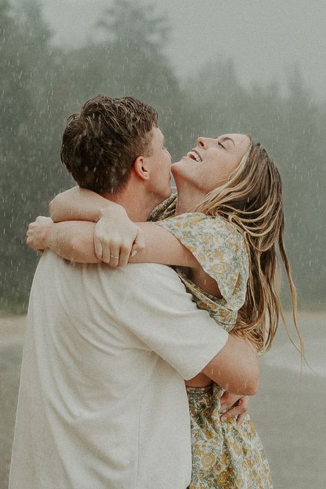 Fake Rain Photoshoot, Overcast Beach, Rainy Couple, Rain Shoot, Couple Rain, Coast Photoshoot, Rain Photos, Rainy Beach, Rainy Photoshoot