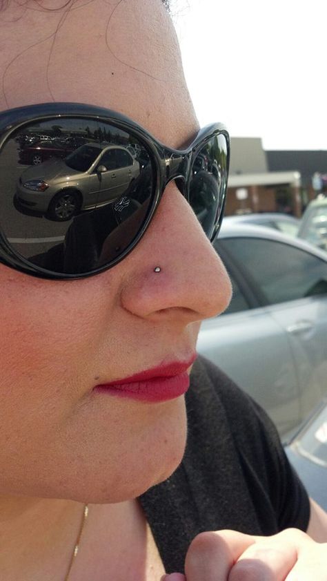 Nose ring, great placement Nose Rings, In My Opinion, Body Mods, Tattoos And Piercings, Piercings, Nose Ring, Tattoos, Ring