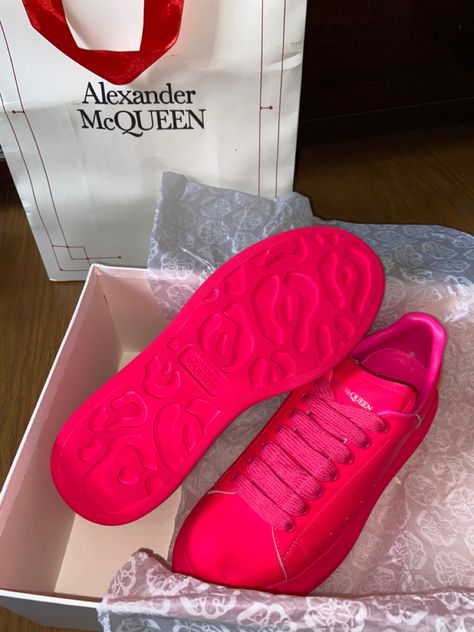 Pink Alexander Mcqueen, Alex Mcqueen, Tennis Shoe Heels, Jelly Bags, Louis Vuitton Shoes Sneakers, Cheap Prom Dresses Long, Mcqueen Shoes, Alexander Mcqueen Sneakers, Mc Queen