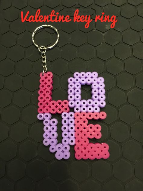 Peeler Bead Valentines, Perler Beads Ideas Valentines Day, Perler Beads Valentines, Valentine’s Day Perler Beads, Valentines Perler Bead Patterns, Valentines Day Perler Bead Patterns, Valentines Perler Beads, Heart Perler Beads, Perler Beads Ideas