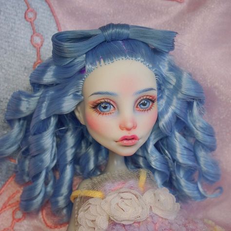 Monster High Custom Doll, Custom Monster High Dolls, Monster High Custom, Monster High Repaint, Monster Dolls, Ooak Art Doll, Doll Painting, Monster High Doll, Doll Repaint