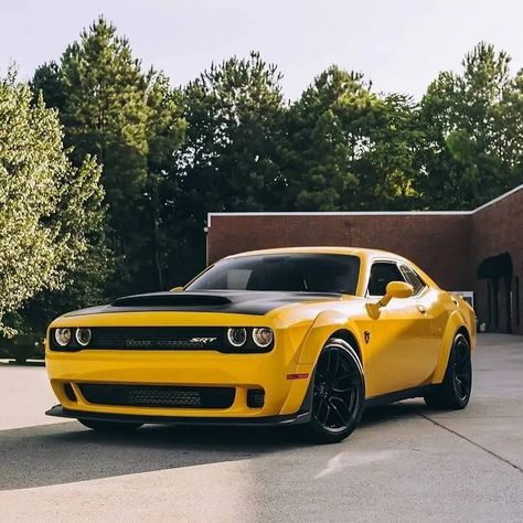 Doge Challenger, Dodge Challenger Hellcat, Stanced Cars, Challenger Hellcat, Challenger Srt Hellcat, Dodge Challenger Srt Hellcat, Dodge Charger Srt, Charger Srt, Hellcat Challenger