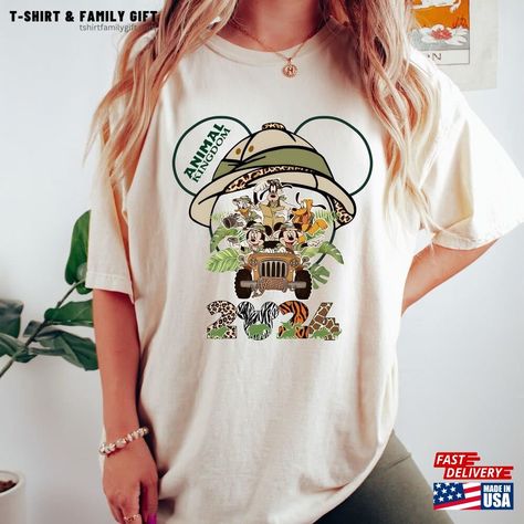 Comfort Colors® Disney Animal Kingdom Shirt Mickey And Friends Safari Family Trip Classic Unisex Check more at https://tshirtfamilygift.com/product/comfort-colors-disney-animal-kingdom-shirt-mickey-and-friends-safari-family-trip-classic-unisex/ Disney Animal Kingdom Shirts, Animal Kingdom Shirt, Disney Animal Kingdom, Animal Kingdom Shirts, Family Trip, Disney Shirts, Trending Tshirts, Mickey And Friends, Animal Kingdom