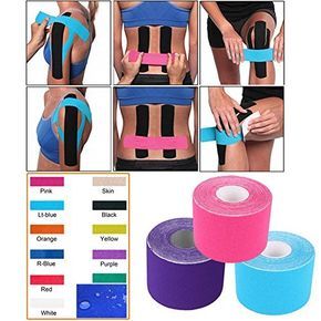 Kinesio Taping Knee, Kt Tape Knee, Foot Drop Exercises, Knee Taping, Physio Tape, K Tape, Kt Tape, Ligaments And Tendons, Kinesio Taping